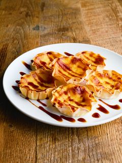 餃子の皮でエッグタルト-レシピのメイン写真