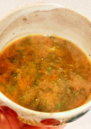 簡単・宮古島のあおさのお味噌汁が激うま-レシピのメイン写真
