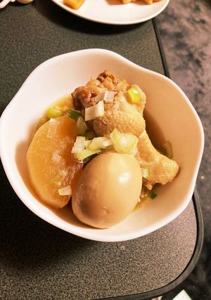 手羽元と大根のさっぱりぽん酢煮-レシピのメイン写真