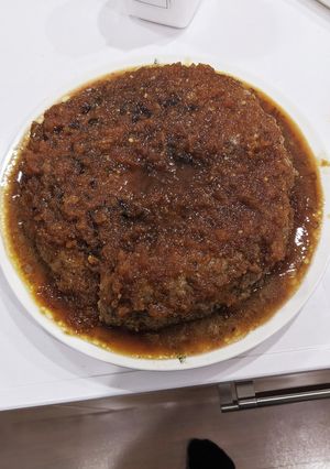 精一杯頑張った戦士を労うハンバーグ-レシピのメイン写真