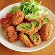 ブロッコリーの肉巻きチーズフライ