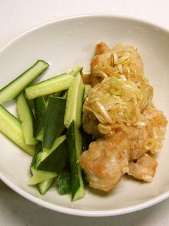 鶏肉のネギソース-レシピのメイン写真