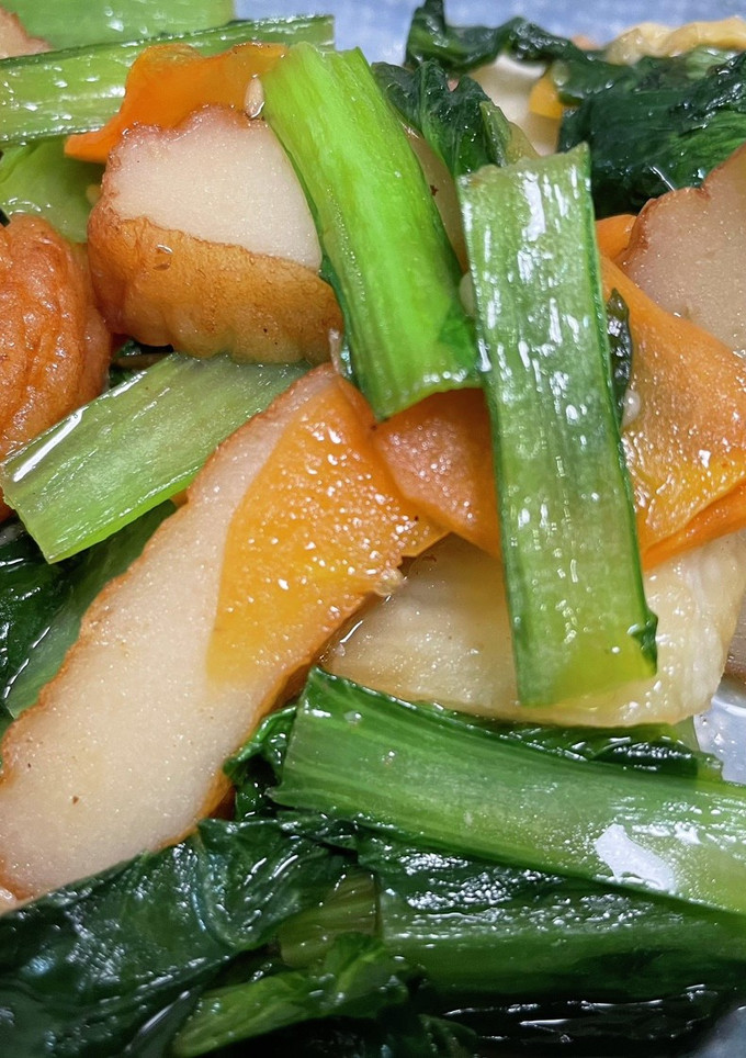 小松菜の野菜炒め-レシピのメイン写真