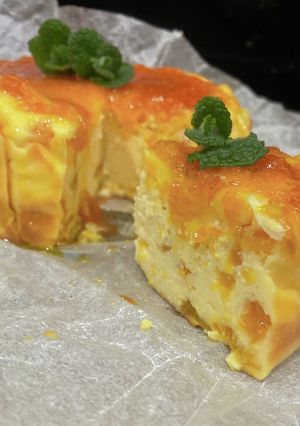 みかん缶で作る簡単みかんチーズケーキ-レシピのメイン写真