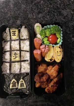 デコ弁当　将棋-レシピのメイン写真