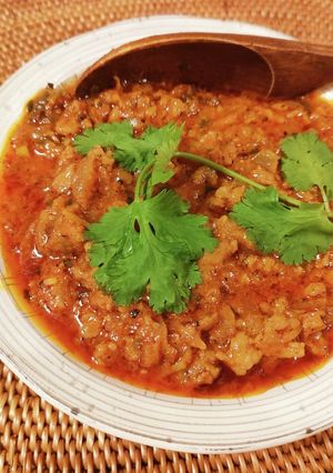 ジンギスカン餃子餡で簡単本格カレー-レシピのメイン写真