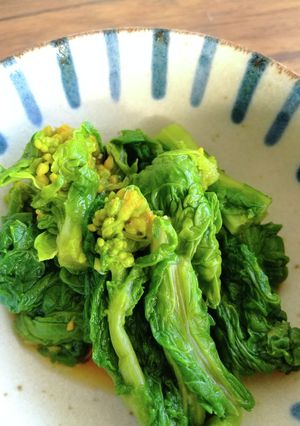 時短＆簡単レシピ☆菜の花のお浸し♪-レシピのメイン写真