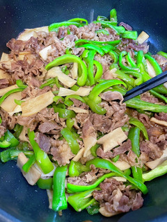 【時短】焼肉炒め 牛肉ピーマンエリンギ-レシピのメイン写真