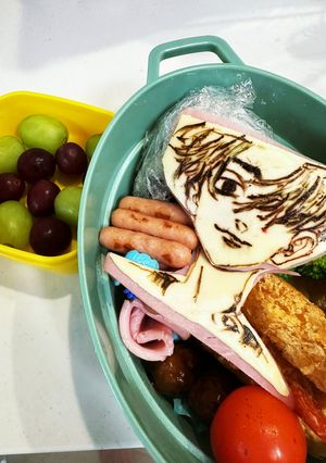 マイキーオブアートキャラ弁-レシピのメイン写真