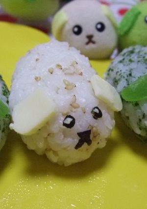 ☺豆しばのミニおにぎり☺-レシピのメイン写真