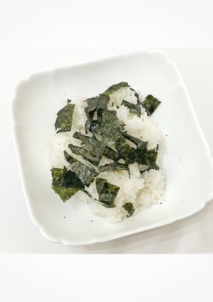 ヴィーガンの海苔塩ご飯-レシピのメイン写真