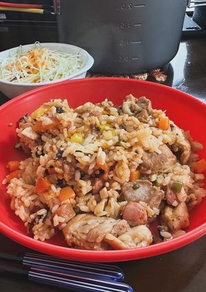 ジャンバラヤ-レシピのメイン写真