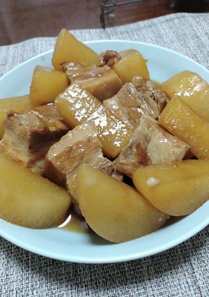 バラ肉と大根の煮物-レシピのメイン写真