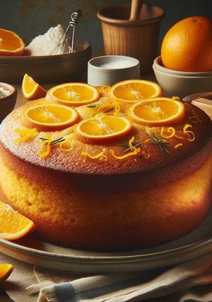 ふわうまオレンジケーキ-レシピのメイン写真