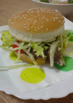 チキンバーガー-レシピのメイン写真