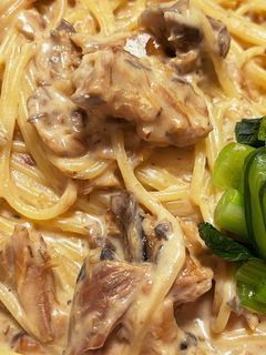 サバ缶のクリームパスタ-レシピのメイン写真