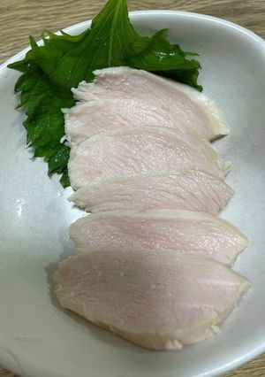 鶏ハム　超簡単　柔らかい　炊飯器レシピ-レシピのメイン写真