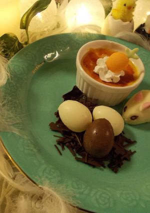 キミだけ♡イースターにんじんブリュレ-レシピのメイン写真