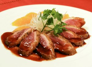 鴨胸肉のソテー・スイートオレンジソース-レシピのメイン写真