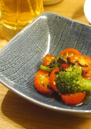 ミニトマトとブロッコリーのさっぱり和え-レシピのメイン写真