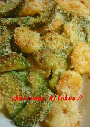 とろーり♪小エビとアボカドのチーズ焼き-レシピのメイン写真