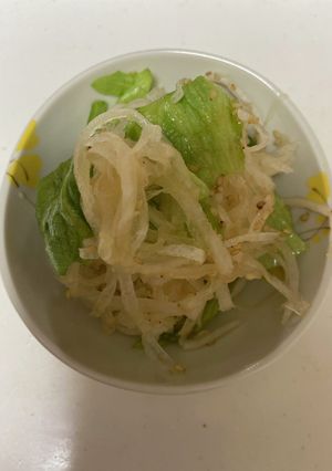 大根とレタスのサラダ-レシピのメイン写真