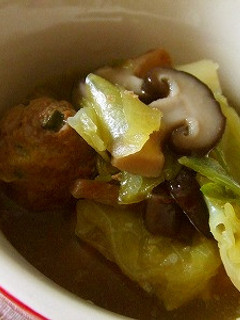 *ミートボールのお野菜たっぷりスープ*-レシピのメイン写真