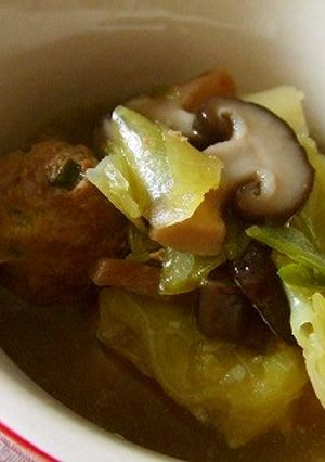 *ミートボールのお野菜たっぷりスープ*-レシピのメイン写真