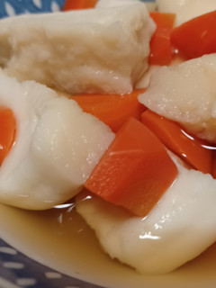 はんぺんと人参の煮もの-レシピのメイン写真