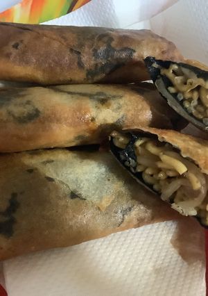 焼きそばの春巻き-レシピのメイン写真