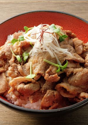 甘辛豚丼-レシピのメイン写真
