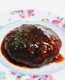 豆腐バーグのエスニック味噌ソース煮込み