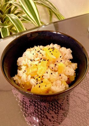 鳴門金時の芋ごはん-レシピのメイン写真