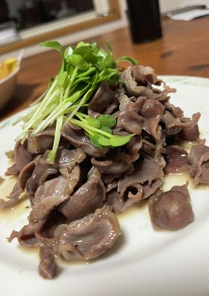 砂肝のブラックペッパー炒め-レシピのメイン写真