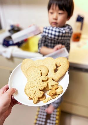 型抜きクッキー　きなこ　覚え-レシピのメイン写真