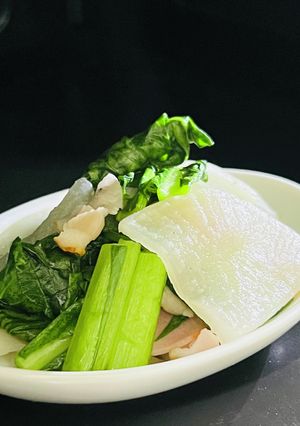 レンジで大根とベーコン、小松菜の洋風煮-レシピのメイン写真