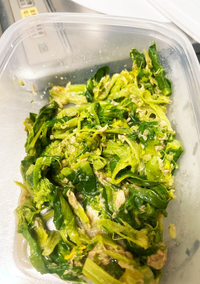 菜の花とツナの和物-レシピのメイン写真