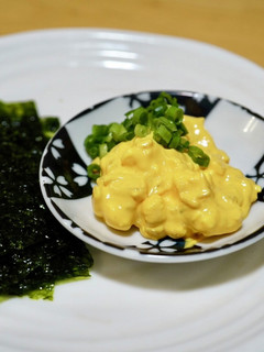 うに風味豆腐と沢庵のクリチ和え☆-レシピのメイン写真
