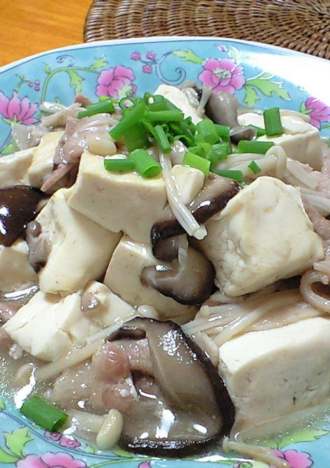 きのこと豆腐のとろみ炒め-レシピのメイン写真