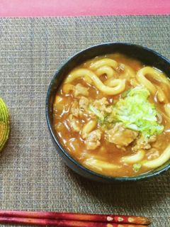カレーうどん・冷凍うどんレンチン1人分-レシピのメイン写真