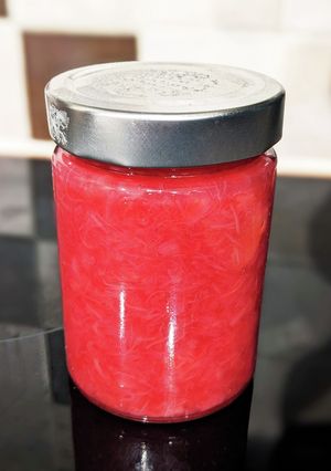 ルーバーツ(rhubarb)のジャム-レシピのメイン写真