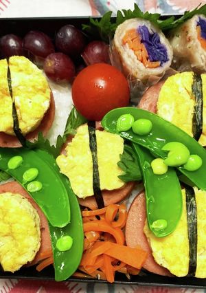3/15 ﾖｯﾁｬﾝ☆スパムおにぎり弁当-レシピのメイン写真