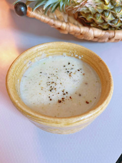 バターと牛乳無し!カリフラワーのスープ❣-レシピのメイン写真