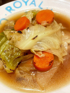 コンソメスープ 冷蔵庫の野菜在庫消費-レシピのメイン写真