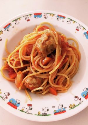 子供が喜ぶ!手抜きで簡単トマトパスタ-レシピのメイン写真