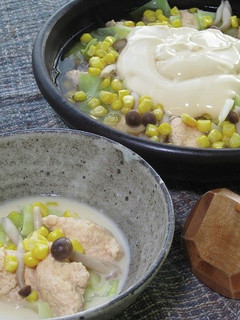 鮭のちゃんちゃん焼き風味噌チーズ鍋-レシピのメイン写真