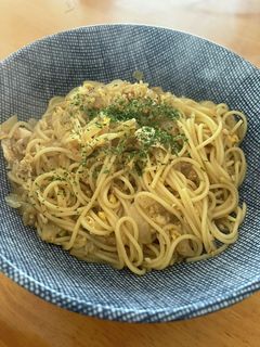 和風♪卵と玉ねぎのオイスターパスタ-レシピのメイン写真