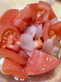 トマトと玉ねぎのマリネ-レシピのメイン写真