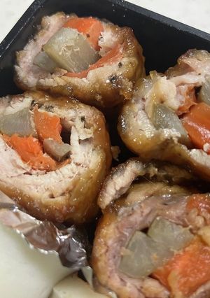 お弁当！豚肉の八幡巻き-レシピのメイン写真