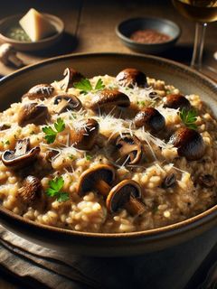 ポルチーニ茸のリゾット-レシピのメイン写真